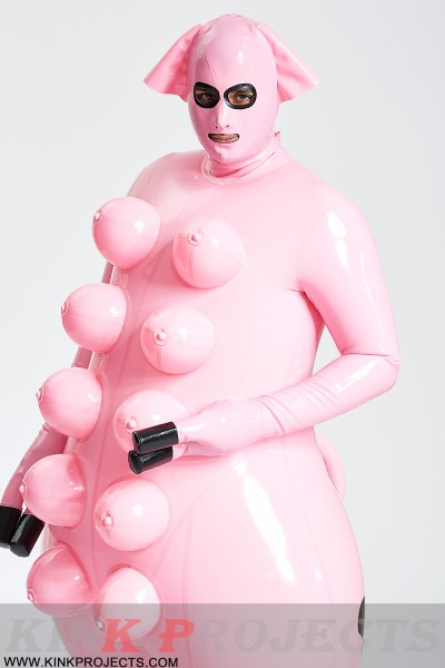 Unisex 'Sow-Sow' Inflatable Pig Suit