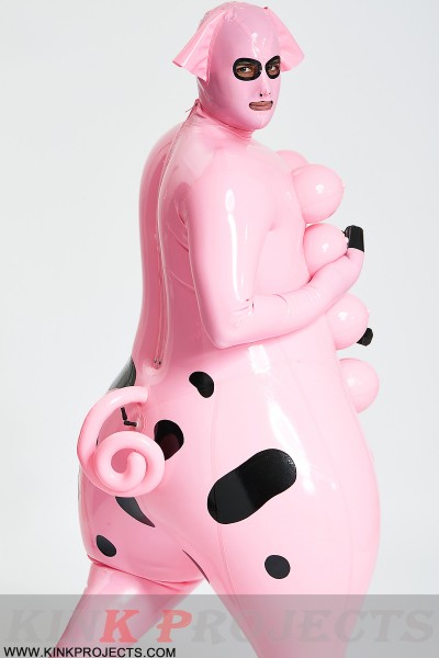 Unisex 'Sow-Sow' Inflatable Pig Suit