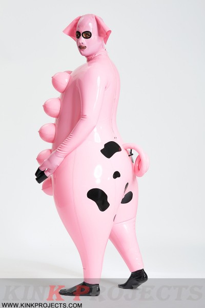 Unisex 'Sow-Sow' Inflatable Pig Suit