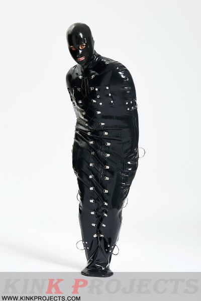 Male Laced & Zippered Latex Bondage Sleepsac