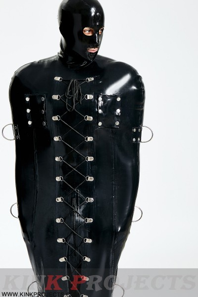 Male Laced & Zippered Latex Bondage Sleepsac