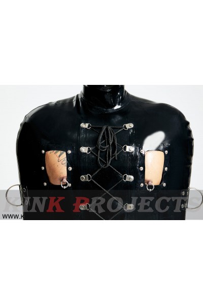 Male Laced & Zippered Latex Bondage Sleepsac