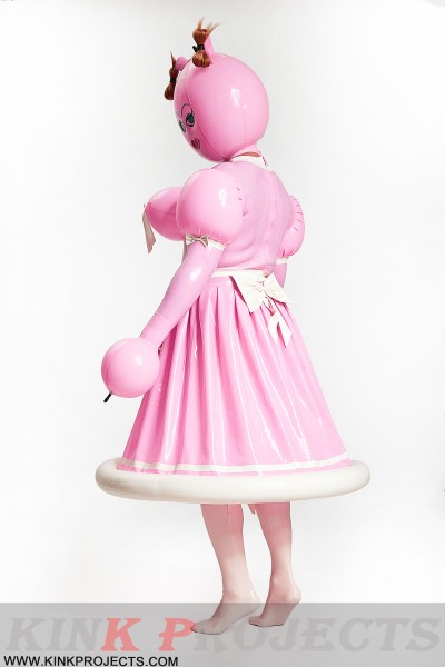 Unisex 'Polly-Waffle' Inflatable Waitress Dress