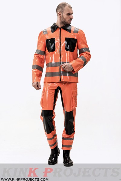 Male Fireman Style Uniform Jacket