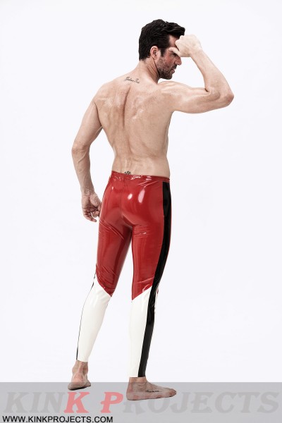 Male 'Tri-Way' Latex Meggings