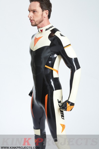 Male 'GP-Moto' Catsuit With Feet and Gloves