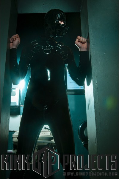 Male Standard Back Zip Latex Catsuit 