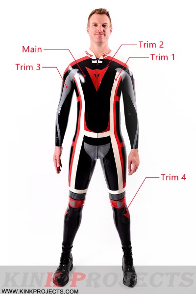 Male Classic Moto Suit