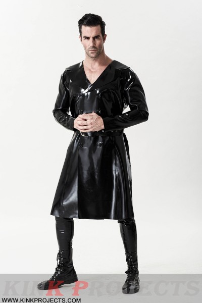 Male ' The Swinger' Double-Breasted Overcoat 