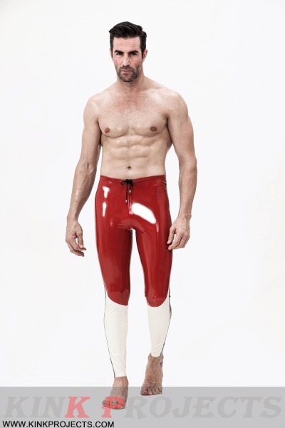 Male 'Tri-Way' Latex Meggings