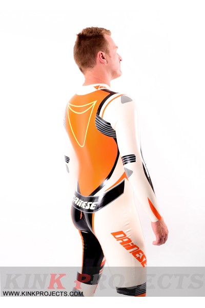 Male 'Trackster' MotoGP Style Latex Suit