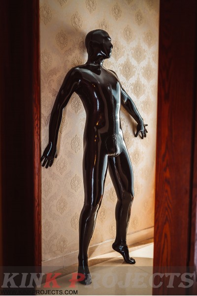 Male 'Stealth' Two-pieces Fully-Enclosed Catsuit