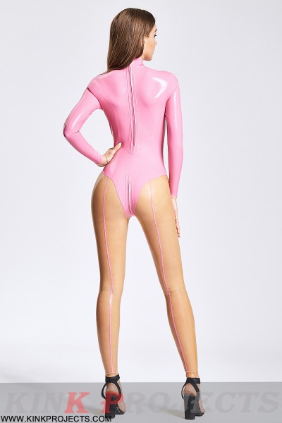 Back-seamed Leotard Style Catsuit 