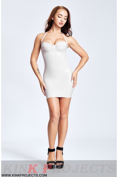 Halter Strap with Breast Cups Dress 