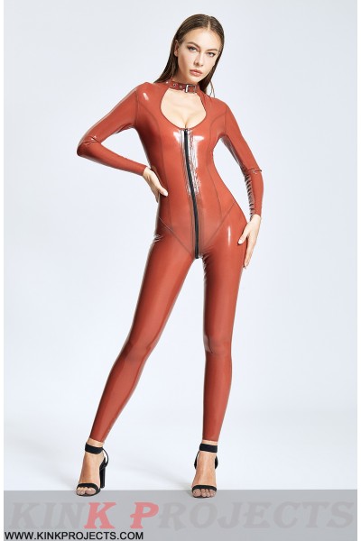 Keyhole & Belted Neck Catsuit 