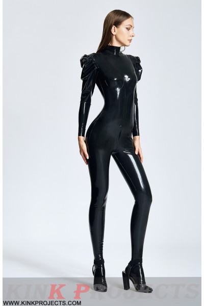 Puffy-sleeved Catsuit 