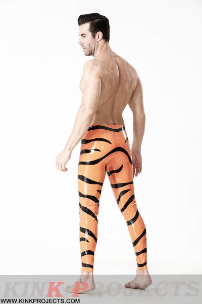 Male 'Tiger' Patterned Tights 