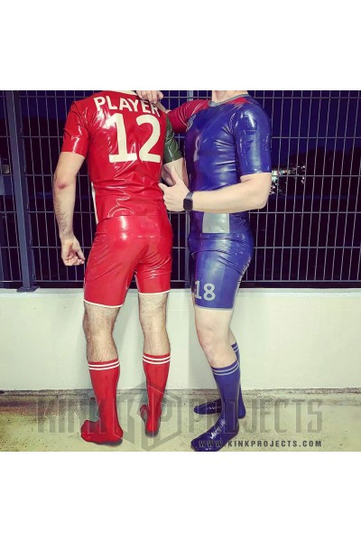 Male Footballer Latex Outfit