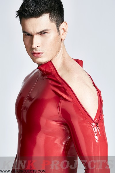 Male Shoulder-zip Catsuit 