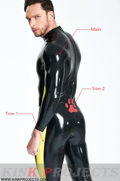 Male 'Paw-Print' Catsuit 