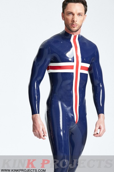 Male 'Patriotic Cross' Catsuit