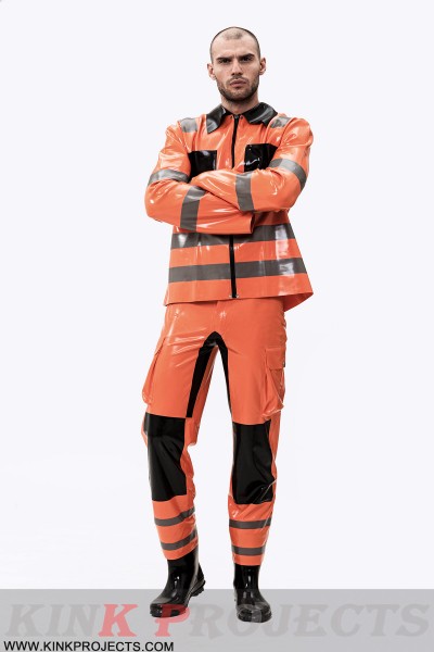 Male Fireman Style Uniform Jacket