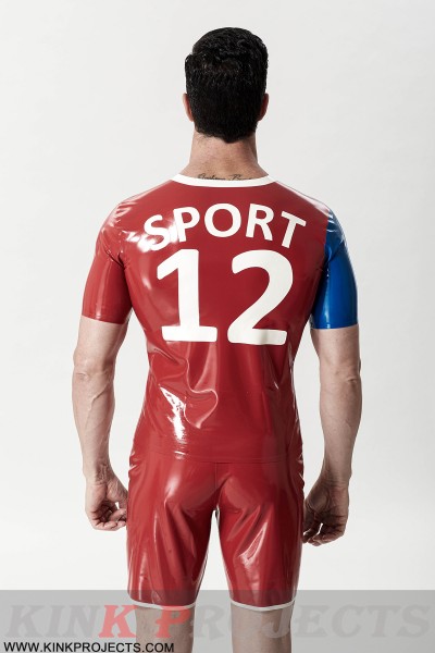 Male Footballer Latex Outfit