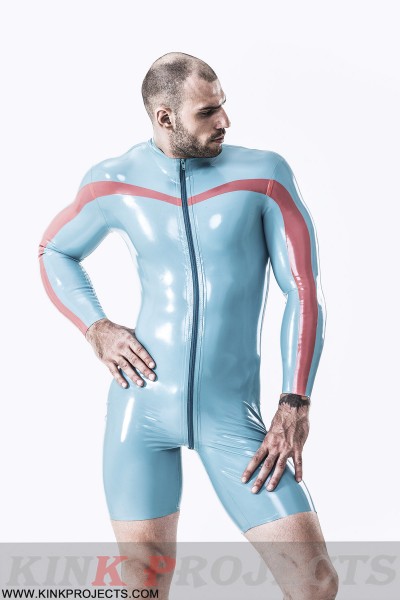 Male 'Bruce Lee' Long-sleeved Surfsuit 