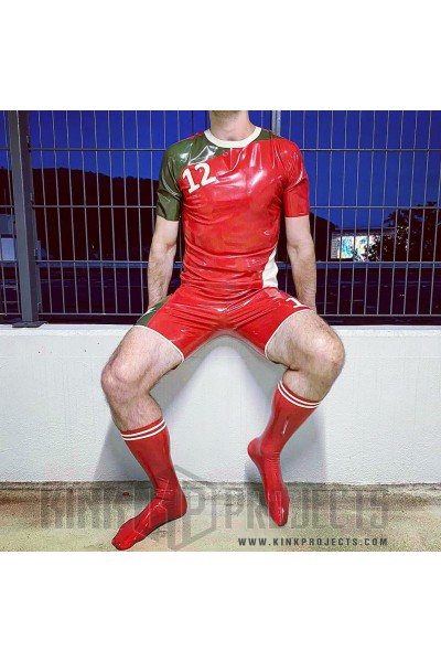 Male Latex Football Socks