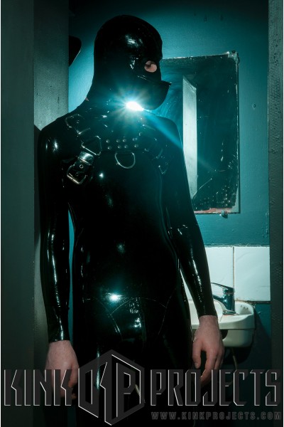 Male Standard Back Zip Latex Catsuit 