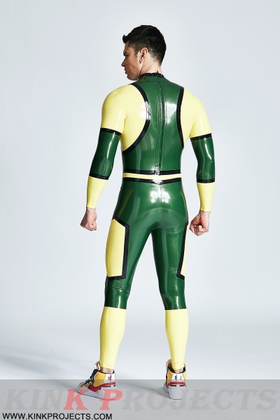 Male 'Ball-Gamer' Back Zipper Catsuit