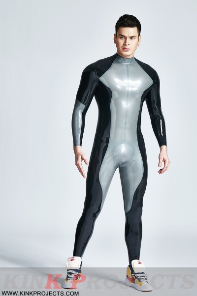 Male 'Wingspan' Back Zipper Catsuit