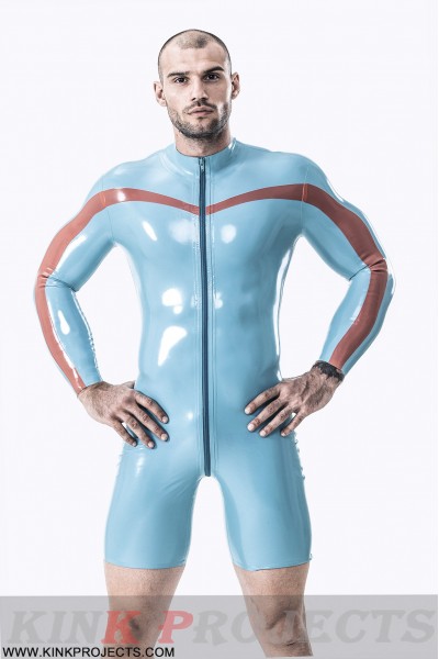 Male 'Bruce Lee' Long-sleeved Surfsuit 