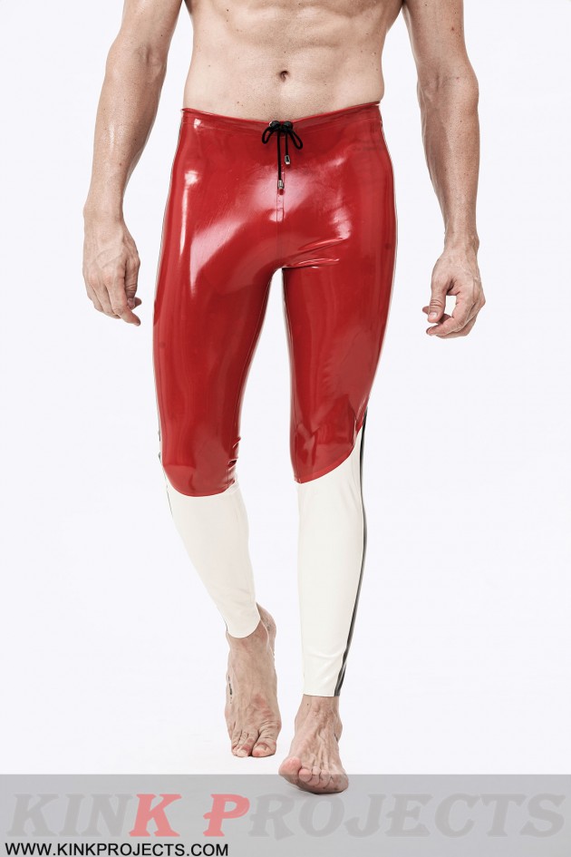 Male 'Tri-Way' Latex Meggings