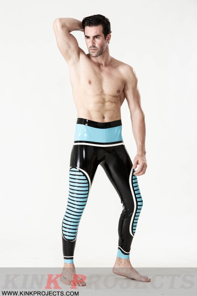 Male HIgh-Waisted Zipper-less Leggings 