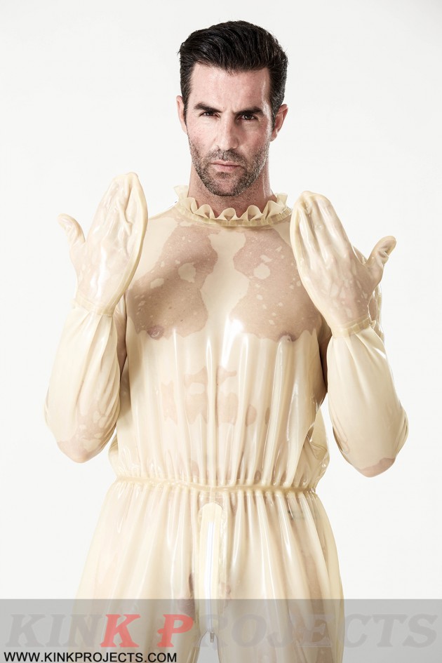 Male 'Frivolous' Translucent Play Suit