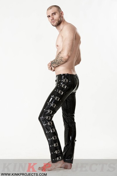 Male Multi-Buckled Jeans