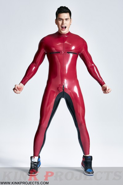 Male 'Zip-A-Dee' Back Zip Catsuit 