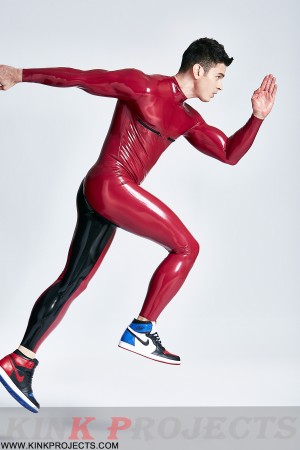  (stock clearance) Male 'Zip-A-Dee' Back Zip Catsuit 