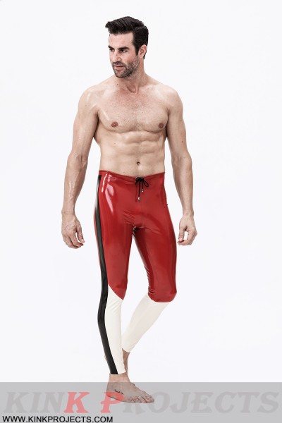 Male 'Tri-Way' Latex Meggings