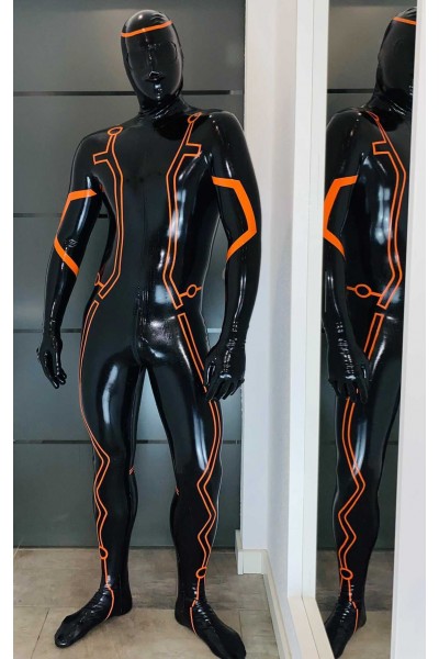 Male 'Legacy' Face-Entry Catsuit