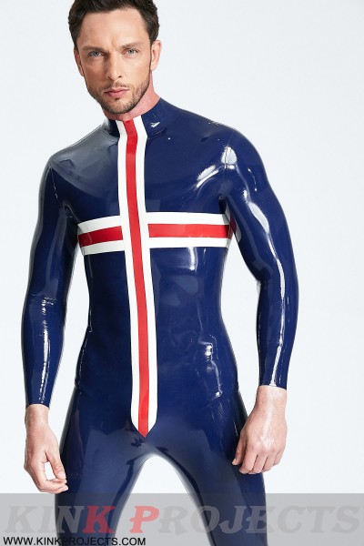 Male 'Patriotic Cross' Catsuit