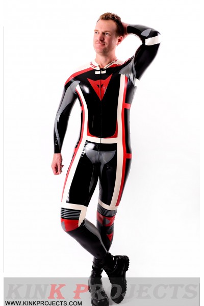 Male Classic Moto Suit