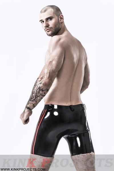 Male Front Double Zip Shorts 