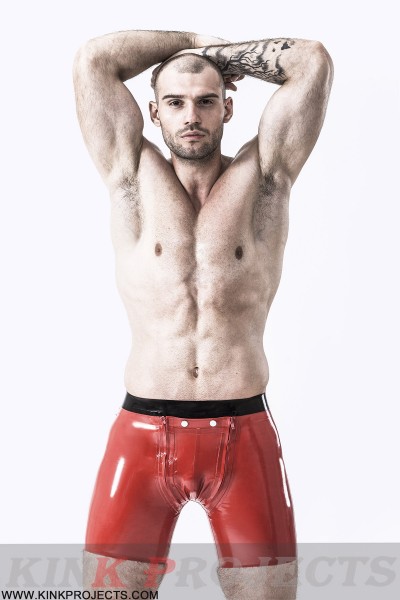 Male Sailor-front Double Zip Shorts 