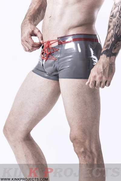 Male Laced Plunging Front Briefs 