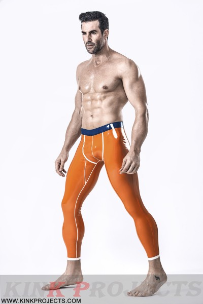 Male Orange Delight Leggings 