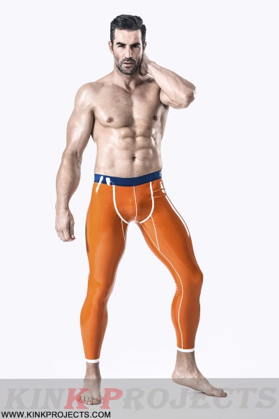Male Orange Delight Leggings 