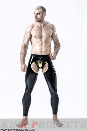  (stock clearance) Male 'Brave Man' Chaps Style Leggings 