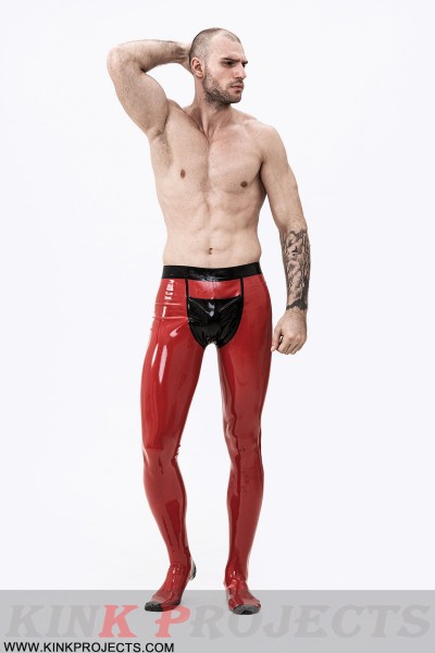 Male 'Pocketed' Latex Tights